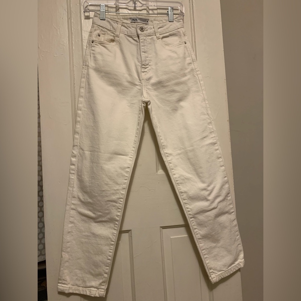 Zara Mom Fit Jeans, Size 0